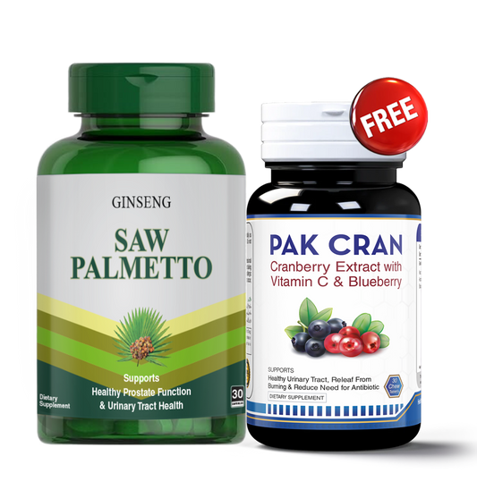 Buy Saw Palmetto Get Pak Cran Free